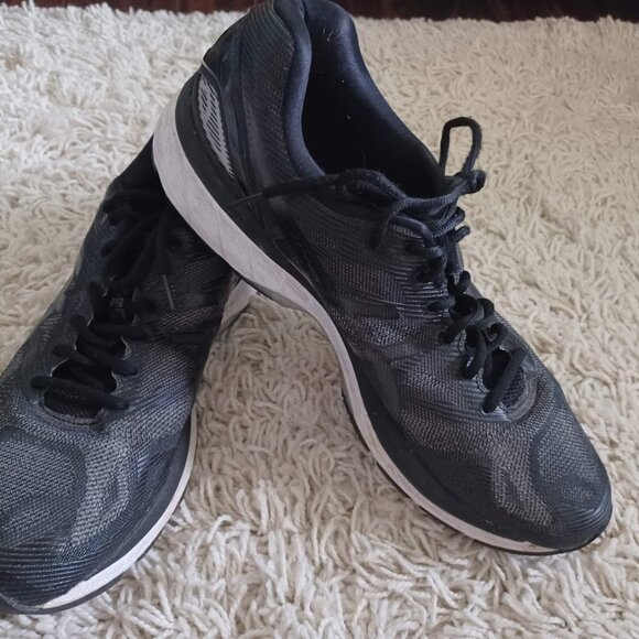 ASICS Gel-Nimbus 19 Men’s Sz 13 Black Gray Running Shoes T700N FlyteFoam Cushion - Picture 8 of 9